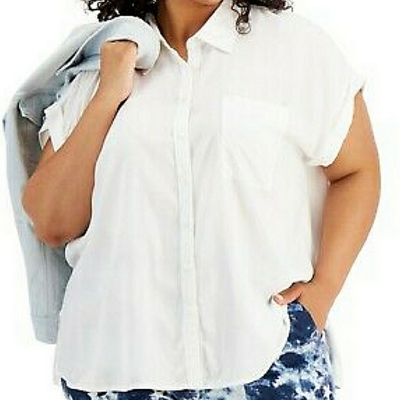 ANA black 2X short sleeve camp shirt - Picture 2 of 6